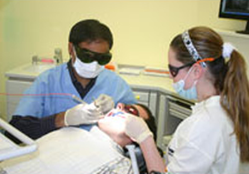 Dr.Sudhakar under going Laser training in Germany